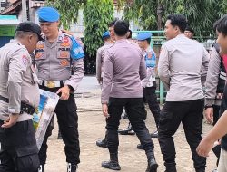 Aksi Unjuk Rasa Puluhan massa di Prabumulih Berlangsung Tertib