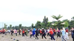 Senam Pagi Bersama, Pemkot Prabumulih Gaungkan Hidup Sehat