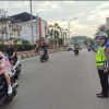 Satlantas Polres Prabumulih Terapkan Sistem Strong Point