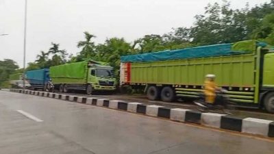 Warga Prabumulih “Kandangkan” 4 Truk Batubara, Plt Kadishub